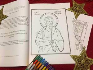 Color Your Way Through The Nativity Fast